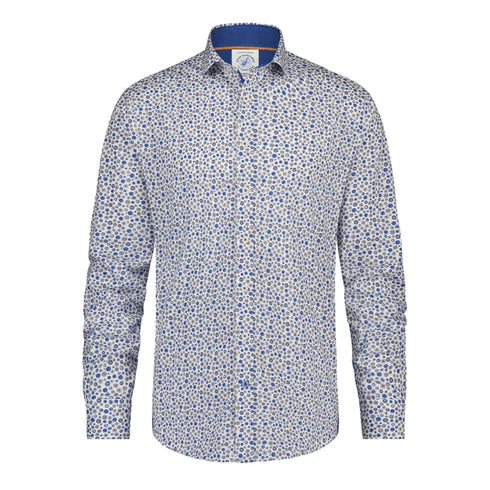 A Fish Named Fred Dots Casual Shirt Green
